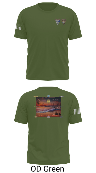 NAVSTA MAYPORT SECURITY 9551014 Short Sleeve Performance Shirt - 53