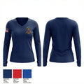Mariposa County 32983348 Women's Long Sleeve V-neck Shirt - 1