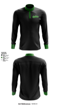 Franklin county youth cheer 17650849 Quarter Zip Jacket - 10