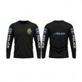 GENERIC TEXAS POLICE OFFICER Long Sleeve Performance Shirt - 1