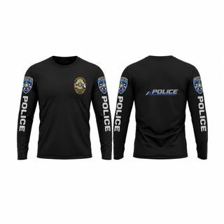 Long Sleeve Performance Shirt, GENERIC TEXAS POLICE OFFICER, Police, Teamtime, Team time, sublimation, custom sports apparel, team uniforms, spirit wear, spiritwear, sports uniforms, custom shirts, team store, custom team store, fundraiser sports, apparel fundraiser