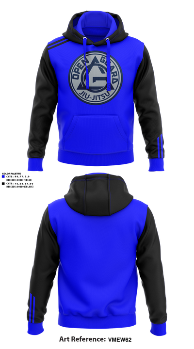 Open Guard BJJ 13780939 Hoodie - 1