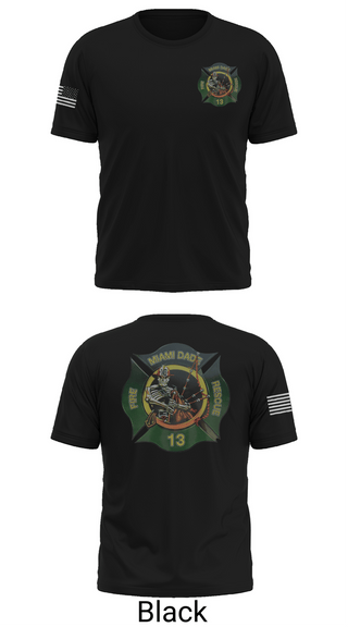 Short Sleeve Performance Shirt, Miami Dade Fire Rescue, Fire Department, Teamtime, Team time, sublimation, custom sports apparel, team uniforms, spirit wear, spiritwear, sports uniforms, custom shirts, team store, custom team store, fundraiser sports, apparel fundraiser