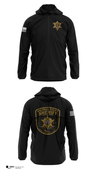Windbreaker, Walthall county sheriff’s department, Police, Teamtime, Team time, sublimation, custom sports apparel, team uniforms, spirit wear, spiritwear, sports uniforms, custom shirts, team store, custom team store, fundraiser sports, apparel fundraiser