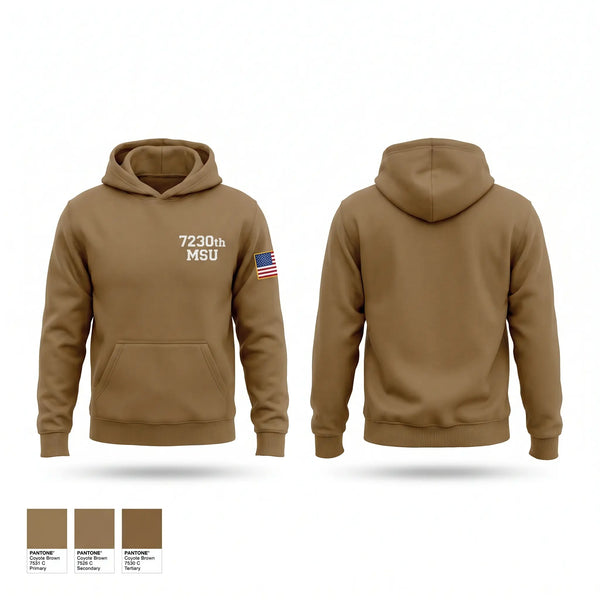 Hoodie, 7230th MSU, Army, Teamtime, Team time, sublimation, custom sports apparel, team uniforms, spirit wear, spiritwear, sports uniforms, custom shirts, team store, custom team store, fundraiser sports, apparel fundraiser