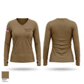 Sheriff’s Office 97913863 Women's Long Sleeve V-neck Shirt - 1