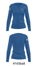 Andrada Polytechnic High School 67966900 Women's Long Sleeve V-neck Shirt - 20