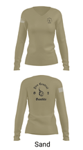 B-2 16837459 Women's Long Sleeve V-neck Shirt - 47