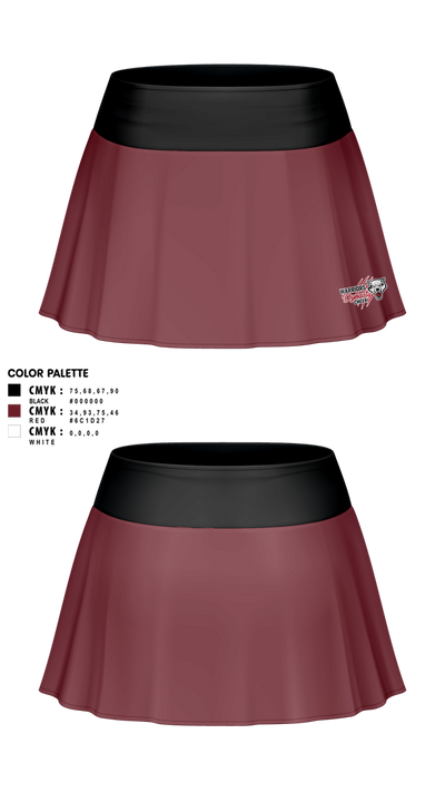 Warriors dynasty cheer 64644482 Skort - 1