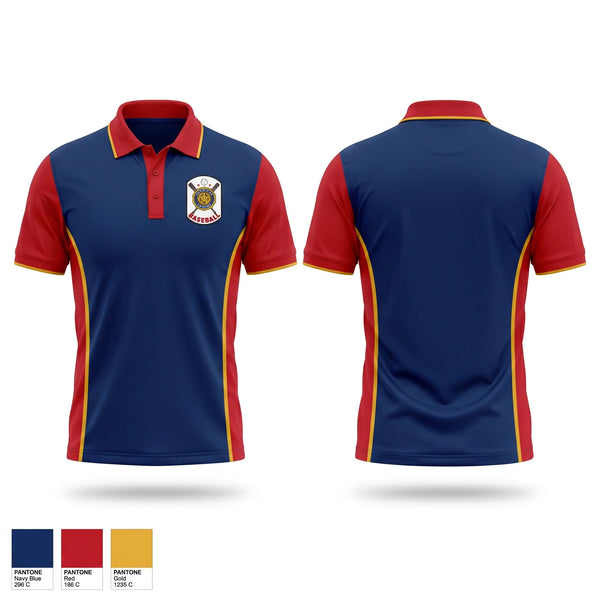 Short Sleeve Performance Polo, NY American Legion Baseball, Baseball, Teamtime, Team time, sublimation, custom sports apparel, team uniforms, spirit wear, spiritwear, sports uniforms, custom shirts, team store, custom team store, fundraiser sports, apparel fundraiser