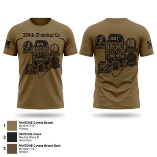 Short Sleeve Performance Shirt, 354th Chemical Co, Army, Teamtime, Team time, sublimation, custom sports apparel, team uniforms, spirit wear, spiritwear, sports uniforms, custom shirts, team store, custom team store, fundraiser sports, apparel fundraiser