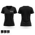 New Fairview Fire Rescue Women's Short Sleeve V-neck Shirt - 1