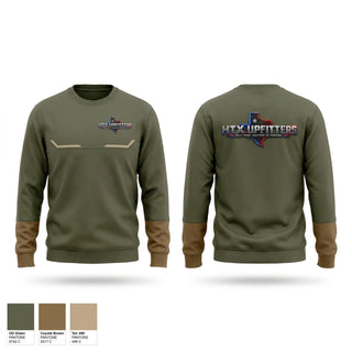Crew Neck Sweatshirt, HTX.UPFITTERS, , Teamtime, Team time, sublimation, custom sports apparel, team uniforms, spirit wear, spiritwear, sports uniforms, custom shirts, team store, custom team store, fundraiser sports, apparel fundraiser