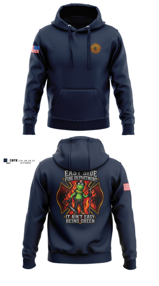 Hoodie, East Side Fire Department (Belleville), Fire Department, Teamtime, Team time, sublimation, custom sports apparel, team uniforms, spirit wear, spiritwear, sports uniforms, custom shirts, team store, custom team store, fundraiser sports, apparel fundraiser