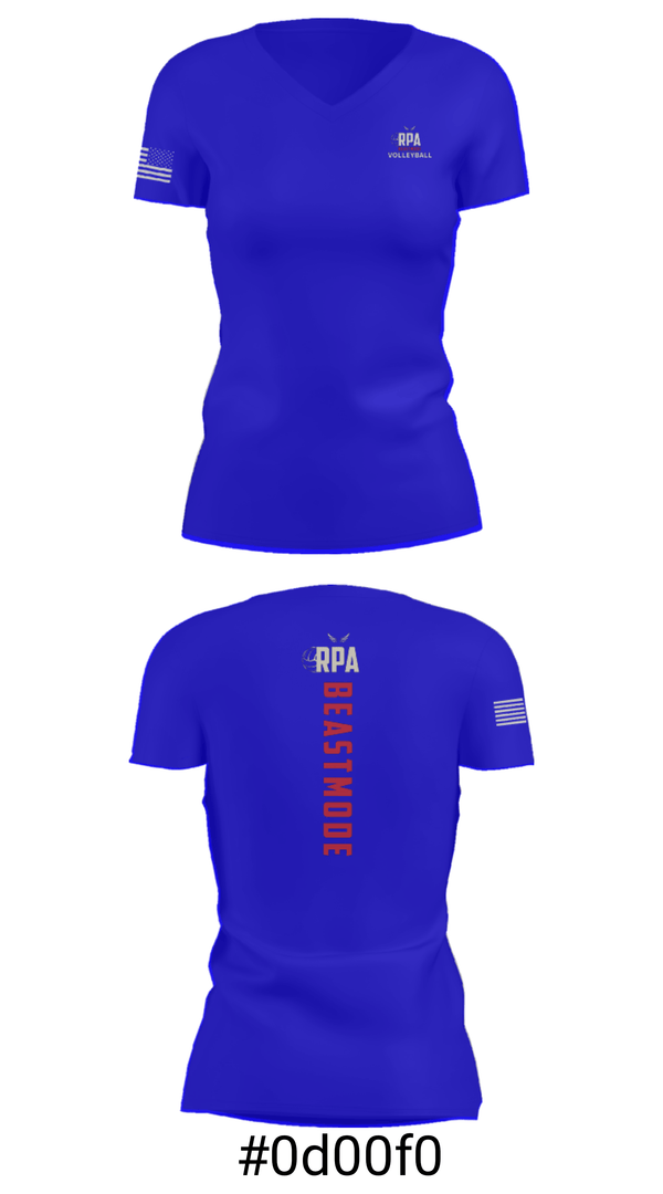 Women's Short Sleeve Vneck Shirt, RISE, Women's Volleyball, Teamtime, Team time, sublimation, custom sports apparel, team uniforms, spirit wear, spiritwear, sports uniforms, custom shirts, team store, custom team store, fundraiser sports, apparel fundraiser