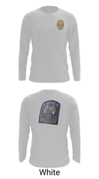 Long Sleeve Performance Shirt, Lexington Police Department, Police, Teamtime, Team time, sublimation, custom sports apparel, team uniforms, spirit wear, spiritwear, sports uniforms, custom shirts, team store, custom team store, fundraiser sports, apparel fundraiser