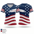 Western Kentucky Revolution 71845515 Women's Short Sleeve V-neck Shirt - 1