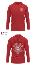 Richland County Sheriff's Department Training Unit Long Sleeve Hooded Sun Shirt - 4