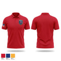 Baker township fire department cr co no 1 54302459 Short Sleeve Performance Polo - 1