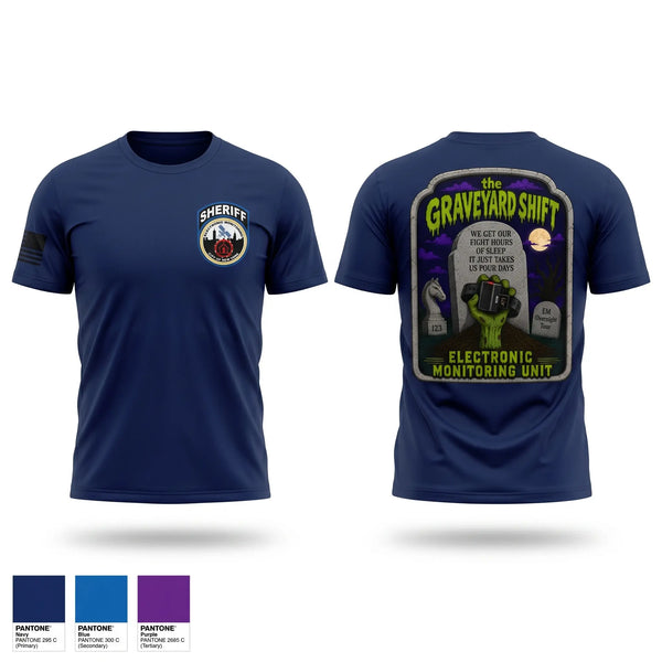Short Sleeve Performance Shirt, Electronic Monitoring, Police, Teamtime, Team time, sublimation, custom sports apparel, team uniforms, spirit wear, spiritwear, sports uniforms, custom shirts, team store, custom team store, fundraiser sports, apparel fundraiser