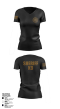 Webster County Sheriff's Office 9252814 Women's Short Sleeve V-neck Shirt - 10