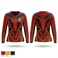 RedHawks 42238512 Women's Long Sleeve V-neck Shirt - 1