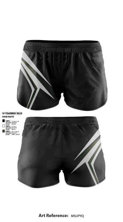 Minnechaug Regional High School Cheer 84223142 Women's Shorts - 1
