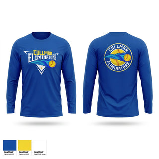 Long Sleeve Performance Shirt, Cullman Eliminators, Softball, Teamtime, Team time, sublimation, custom sports apparel, team uniforms, spirit wear, spiritwear, sports uniforms, custom shirts, team store, custom team store, fundraiser sports, apparel fundraiser