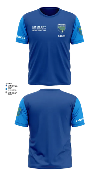 Short Sleeve Performance Shirt, Kansas City Missouri Police Athletic League Panthers (Soccer), Spirit Store, Teamtime, Team time, sublimation, custom sports apparel, team uniforms, spirit wear, spiritwear, sports uniforms, custom shirts, team store, custom team store, fundraiser sports, apparel fundraiser