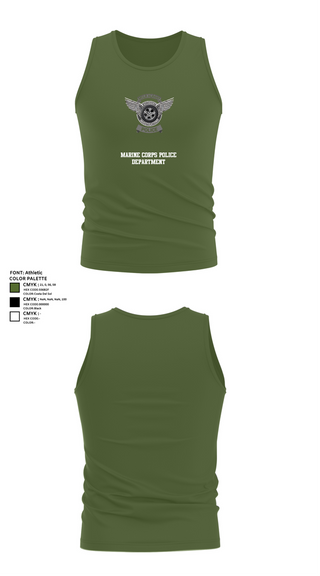 Tank Top, Marine Corps Police Department, , Teamtime, Team time, sublimation, custom sports apparel, team uniforms, spirit wear, spiritwear, sports uniforms, custom shirts, team store, custom team store, fundraiser sports, apparel fundraiser
