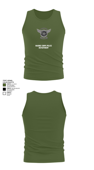 Marine Corps Police Department 73062733 Tank Top - 59