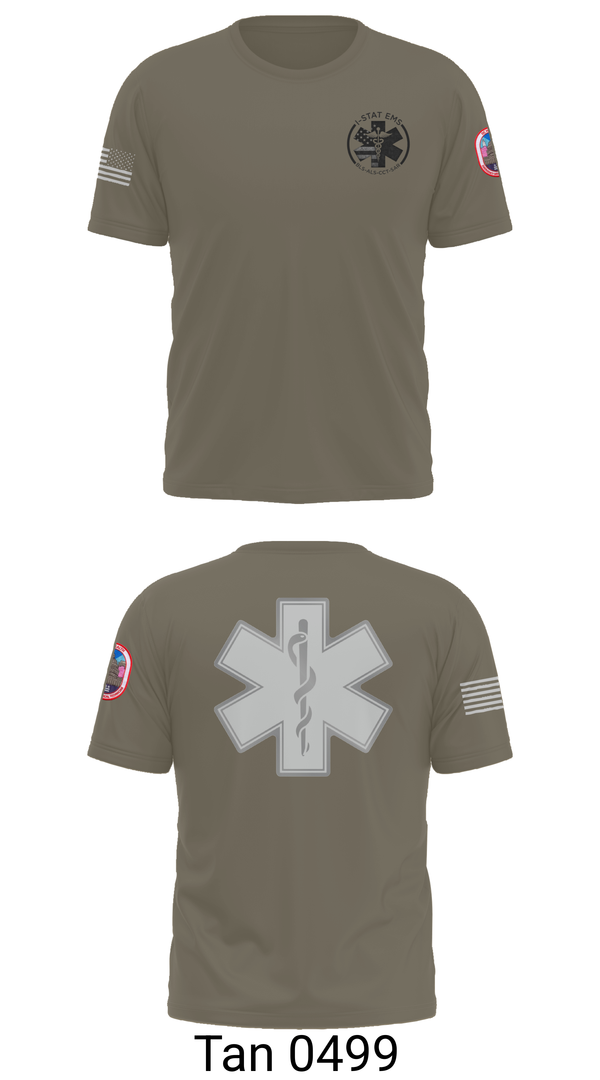 Short Sleeve Performance Shirt, I-STAT EMS, , Teamtime, Team time, sublimation, custom sports apparel, team uniforms, spirit wear, spiritwear, sports uniforms, custom shirts, team store, custom team store, fundraiser sports, apparel fundraiser