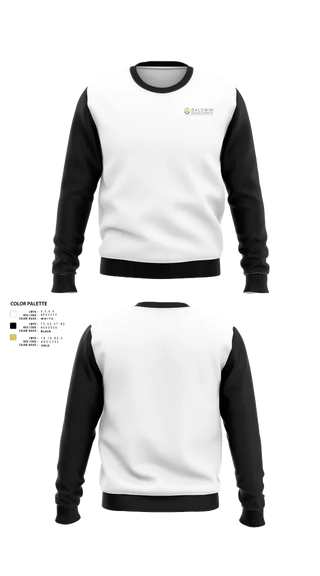Crew Neck Sweatshirt, Baldwin Business Group, , Teamtime, Team time, sublimation, custom sports apparel, team uniforms, spirit wear, spiritwear, sports uniforms, custom shirts, team store, custom team store, fundraiser sports, apparel fundraiser