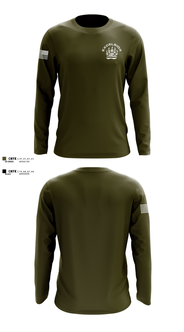 Long Sleeve Performance Shirt, Excelsior, , Teamtime, Team time, sublimation, custom sports apparel, team uniforms, spirit wear, spiritwear, sports uniforms, custom shirts, team store, custom team store, fundraiser sports, apparel fundraiser