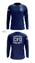 Concord Fire Department 12891860 Long Sleeve Performance Shirt - 21