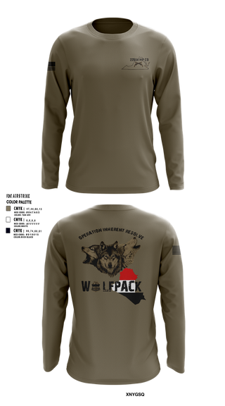 Long Sleeve Performance Shirt, 229th mp co, Army, Teamtime, Team time, sublimation, custom sports apparel, team uniforms, spirit wear, spiritwear, sports uniforms, custom shirts, team store, custom team store, fundraiser sports, apparel fundraiser