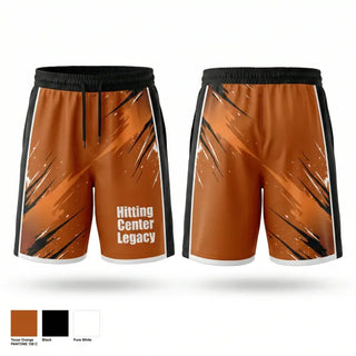 Athletic Shorts With Pockets, Hitting Center Legacy, Softball, Teamtime, Team time, sublimation, custom sports apparel, team uniforms, spirit wear, spiritwear, sports uniforms, custom shirts, team store, custom team store, fundraiser sports, apparel fundraiser