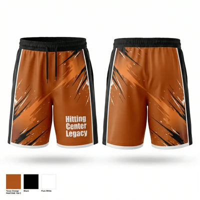 Hitting Center Legacy 81770008 Athletic Shorts With Pockets - 1