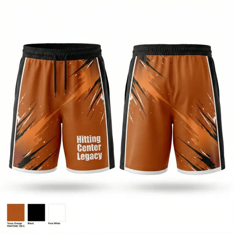 Athletic Shorts With Pockets, Hitting Center Legacy, Softball, Teamtime, Team time, sublimation, custom sports apparel, team uniforms, spirit wear, spiritwear, sports uniforms, custom shirts, team store, custom team store, fundraiser sports, apparel fundraiser