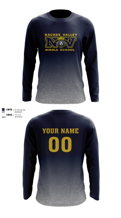 Naches’s Volleyball Long Sleeve Performance Shirt - 10