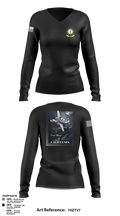 SUNKINGS 4465091 Women's Long Sleeve V-neck Shirt - 3