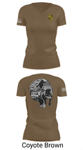 Gorilla battalion 60228867 Women's Short Sleeve V-neck Shirt - 8