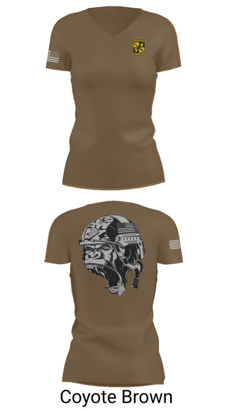 Womens Short Sleeve Vneck Shirt, Gorilla battalion, , Teamtime, Team time, sublimation, custom sports apparel, team uniforms, spirit wear, spiritwear, sports uniforms, custom shirts, team store, custom team store, fundraiser sports, apparel fundraiser