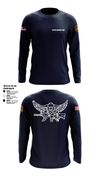 Long Sleeve Performance Shirt, Special Response Team, Police, Teamtime, Team time, sublimation, custom sports apparel, team uniforms, spirit wear, spiritwear, sports uniforms, custom shirts, team store, custom team store, fundraiser sports, apparel fundraiser
