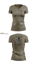 Pasadena K9 56975932 Women's Short Sleeve V-neck Shirt - 102