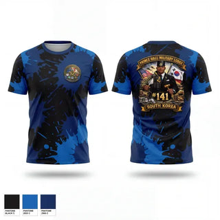 Short Sleeve Performance Shirt, Prince Hall Military Lodge #141, , Teamtime, Team time, sublimation, custom sports apparel, team uniforms, spirit wear, spiritwear, sports uniforms, custom shirts, team store, custom team store, fundraiser sports, apparel fundraiser