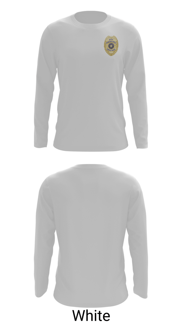 Long Sleeve Performance Shirt, Pennsylvania State Parole, Police, Teamtime, Team time, sublimation, custom sports apparel, team uniforms, spirit wear, spiritwear, sports uniforms, custom shirts, team store, custom team store, fundraiser sports, apparel fundraiser