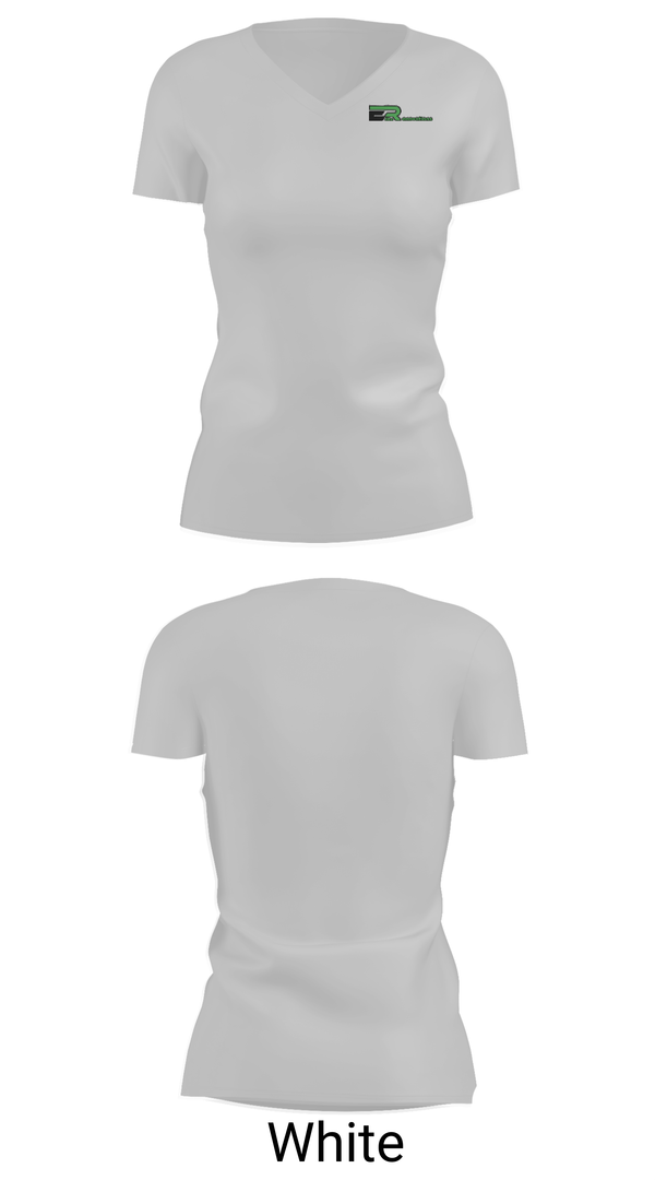Womens Short Sleeve Vneck Shirt, Elite Renovations, , Teamtime, Team time, sublimation, custom sports apparel, team uniforms, spirit wear, spiritwear, sports uniforms, custom shirts, team store, custom team store, fundraiser sports, apparel fundraiser