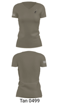 2nd Force Recon Co 34852690 Women's Short Sleeve V-neck Shirt - 36