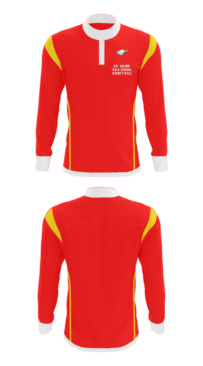 Big Walnut High School Basketball 47276579 Quarter Zip Jacket - 40
